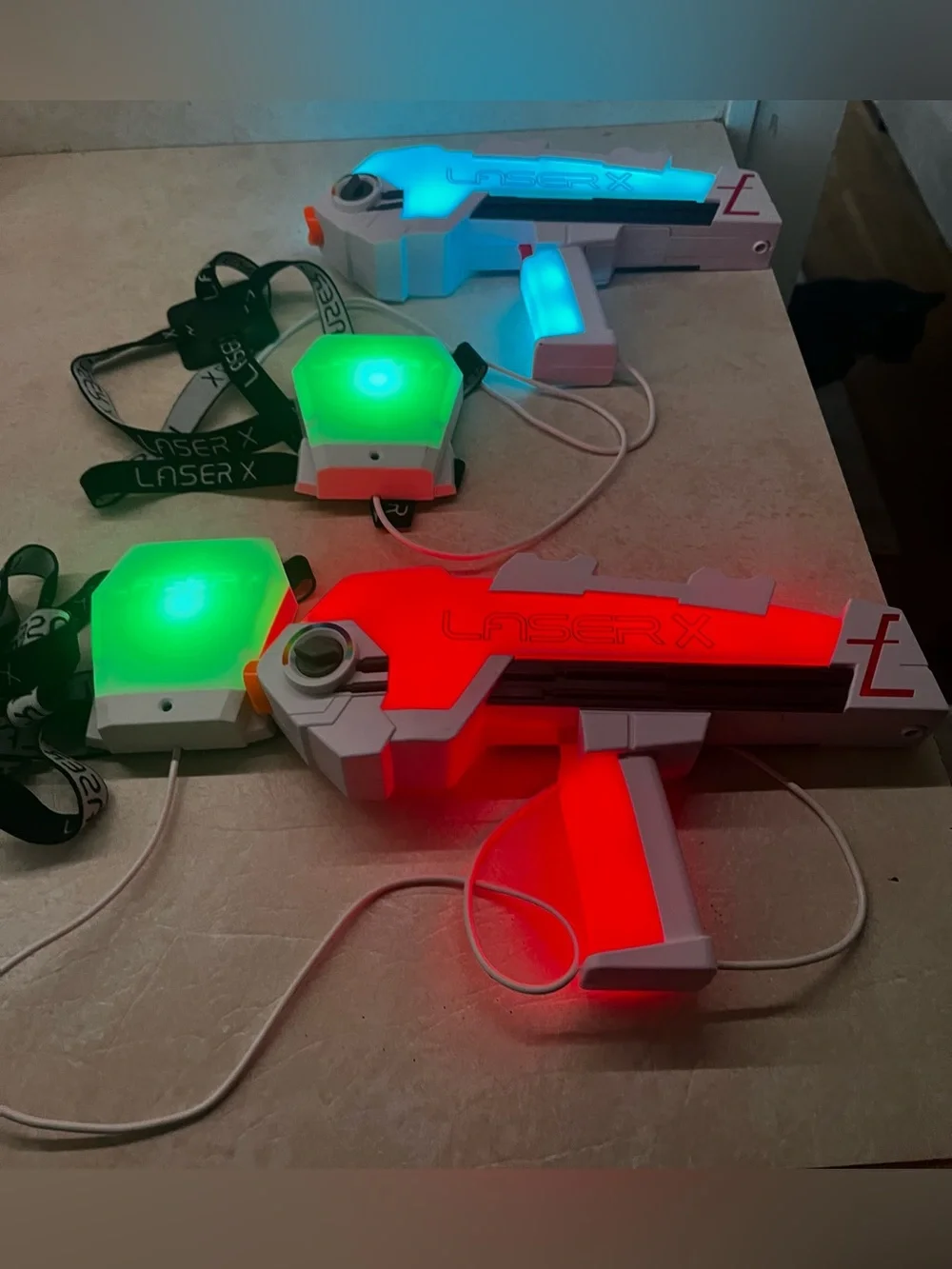 Ultra Kids' Laser Tag Blaster - Orange and White